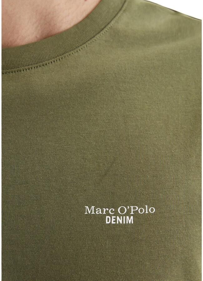 Marc O'Polo DENIM T-shirt Een subtiele logo-print op de borst - Foto 2