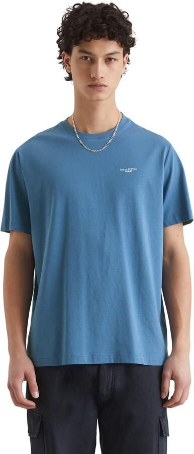 Marc O'Polo DENIM T-shirt Een subtiele logo-print op de borst - Foto 4