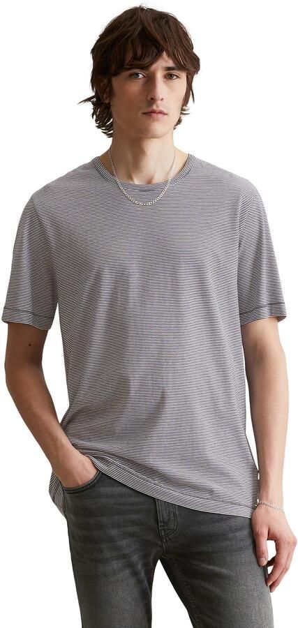 Marc O'Polo DENIM T-shirt fijn gestreept - Foto 4