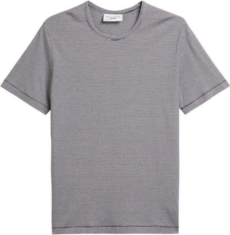 Marc O'Polo DENIM T-shirt fijn gestreept