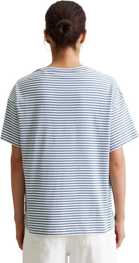 Marc O'Polo DENIM T-shirt gestreept ronde hals relaxed fit - Foto 3