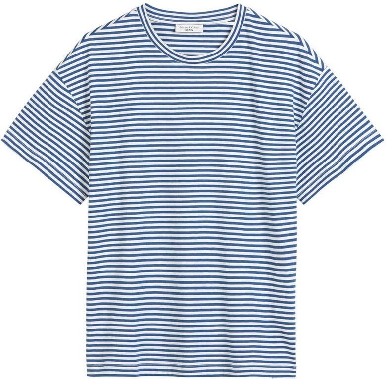 Marc O'Polo DENIM T-shirt gestreept ronde hals relaxed fit