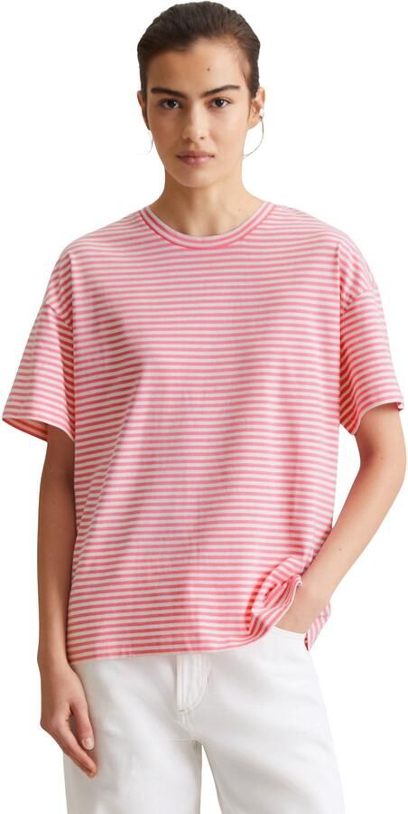 Marc O'Polo DENIM T-shirt gestreept ronde hals relaxed fit - Foto 4