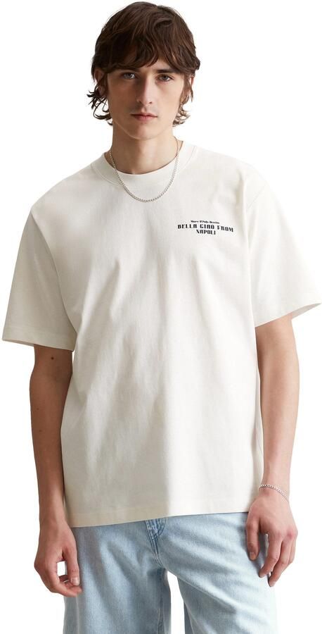 Marc O'Polo DENIM T-shirt grote rugprint oversized - Foto 4