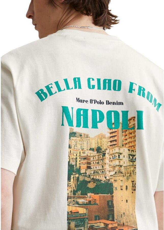 Marc O'Polo DENIM T-shirt grote rugprint oversized - Foto 2