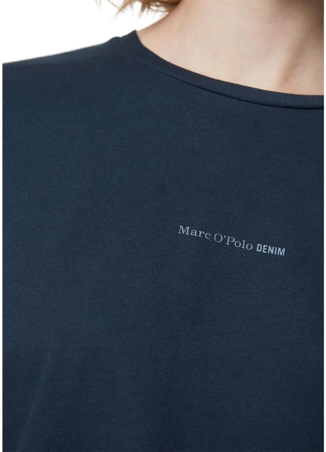 Marc O'Polo DENIM T-shirt met labeldetail - Foto 2