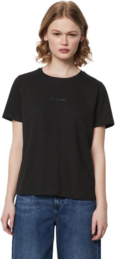 Marc O'Polo DENIM T-shirt met labeldetail - Foto 4