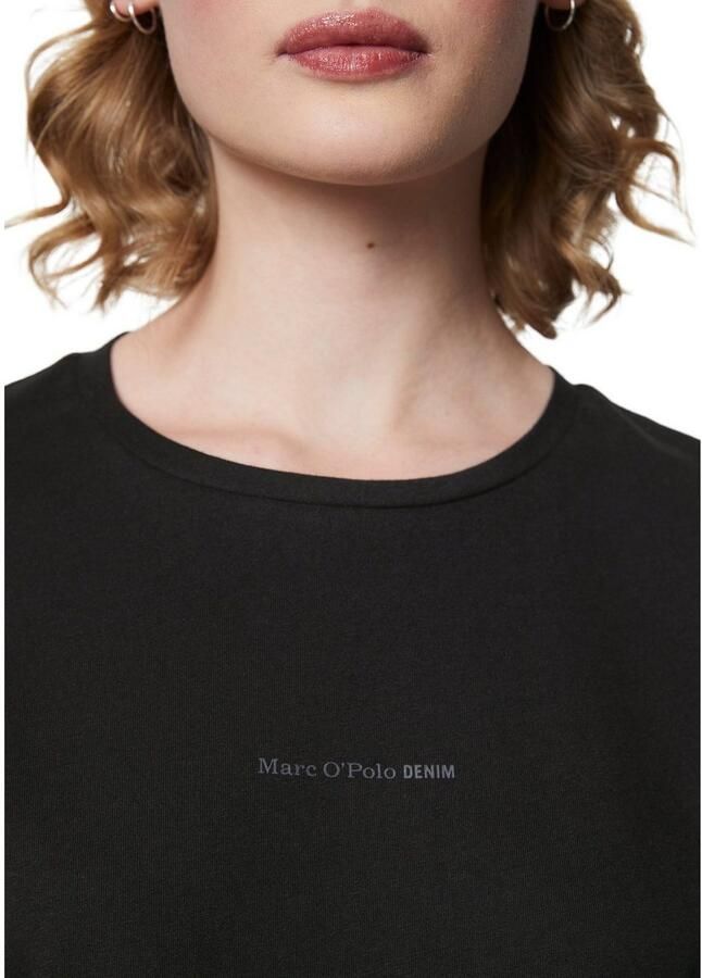 Marc O'Polo DENIM T-shirt met labeldetail - Foto 2