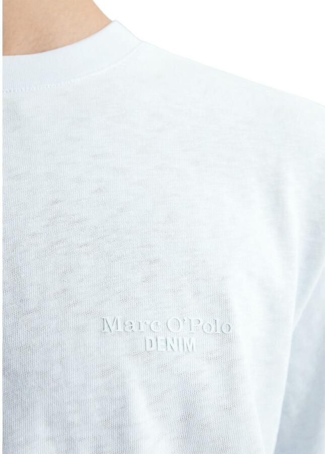 Marc O'Polo DENIM T-shirt met licht onregelmatige oppervlakte - Foto 2