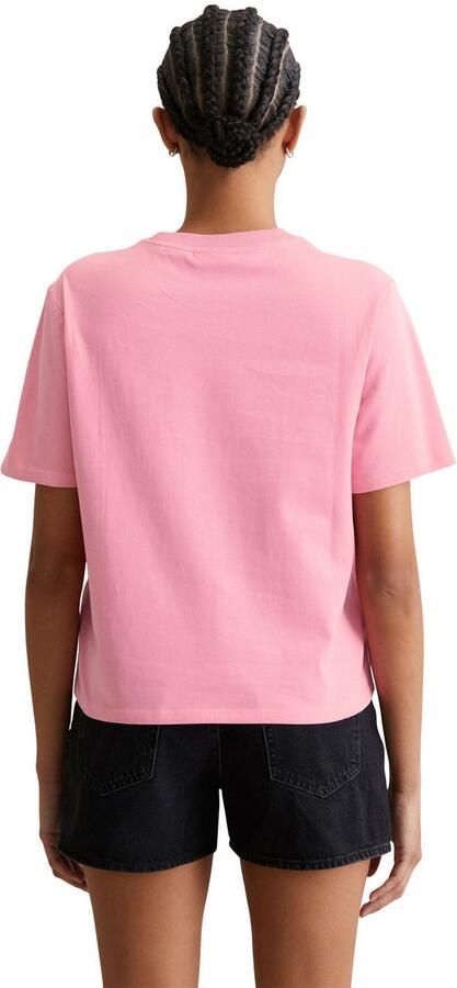 Marc O'Polo DENIM T-shirt modieuze print op de borst - Foto 3