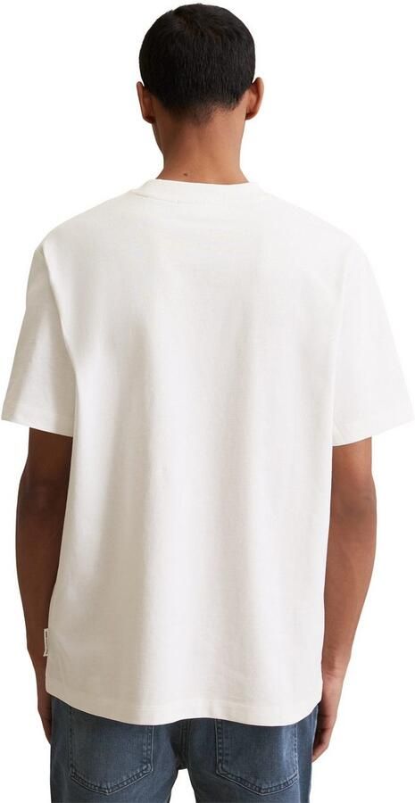Marc O'Polo DENIM T-shirt Ronde hals relaxed fit contrasterende print - Foto 3