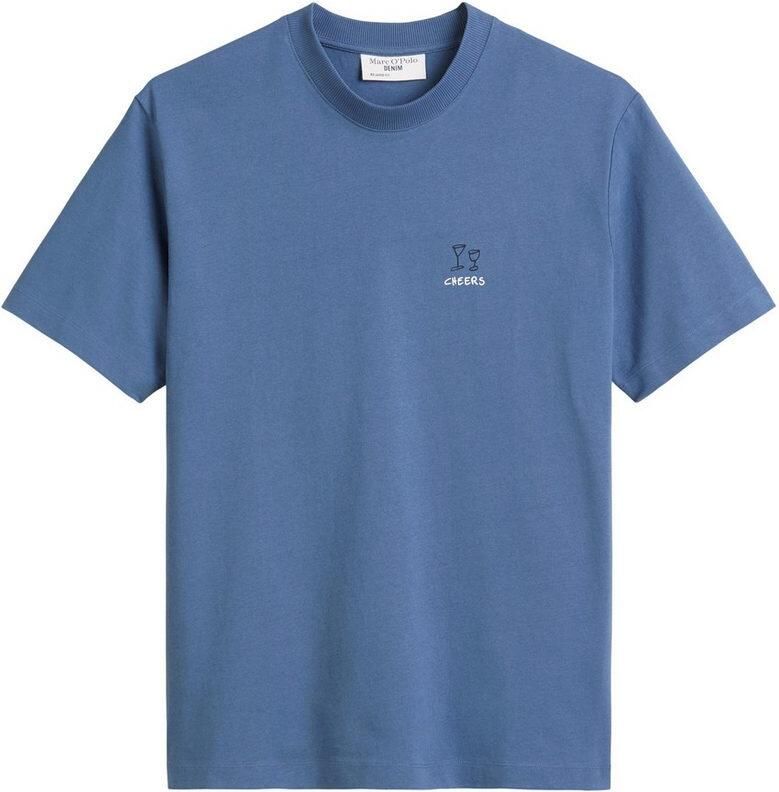 Marc O'Polo DENIM T-shirt Ronde hals relaxed fit contrasterende print