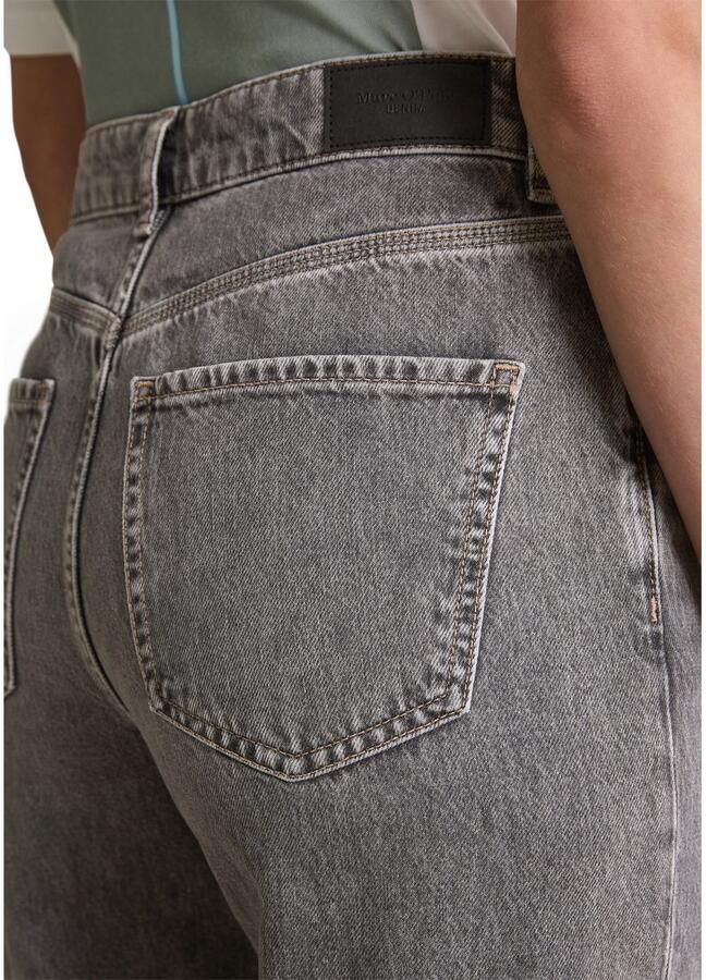Marc O'Polo DENIM Wijde jeans Tomma van bio-katoen zonder stretch hoge taille