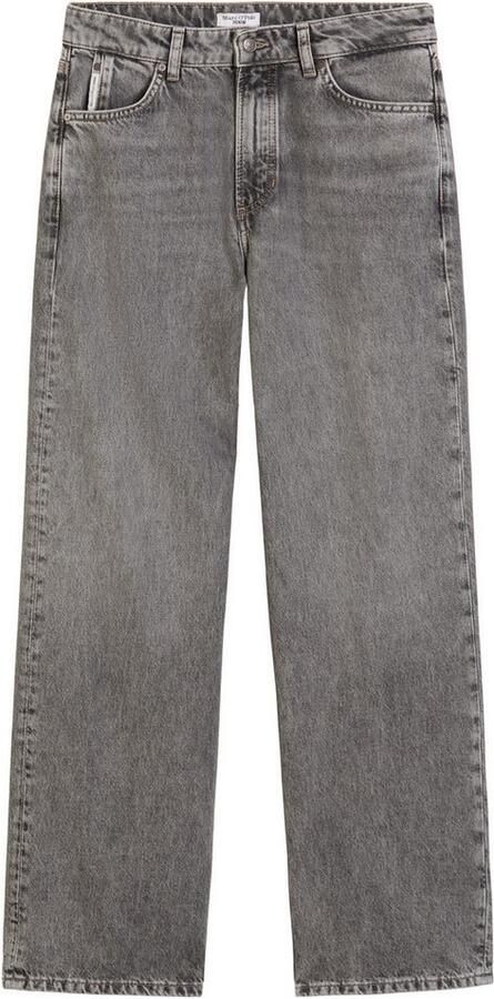 Marc O'Polo DENIM Wijde jeans Tomma van bio-katoen zonder stretch hoge taille - Foto 2