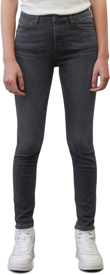Marc O'Polo DENIM Korte skinny fit high waist jeans met stretch model 'Kaj'