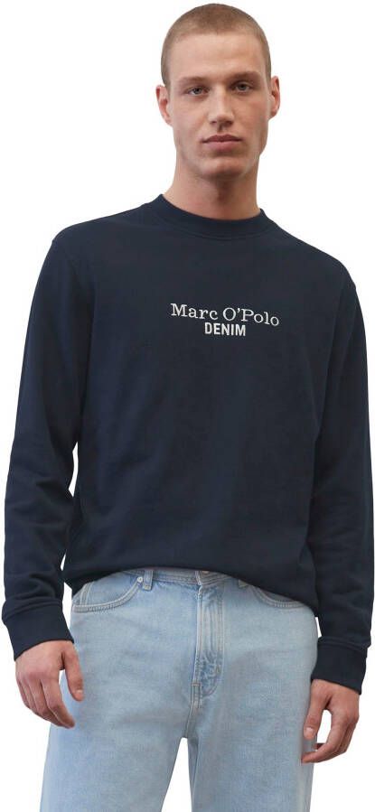 Marc O'Polo DENIM Sweatshirt met labelstitching
