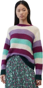 Marc O'Polo Gebreide pullover met streepmotief