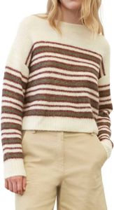 Marc O'Polo Cosy knitted jumper cropped Beige Dames