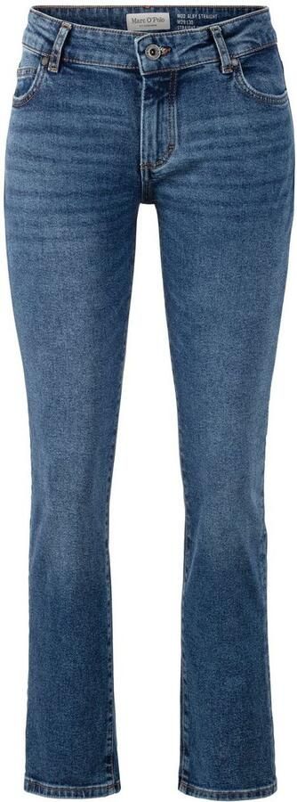 Marc O'Polo 5-pocket jeans Alby Straight met rechte pijpen - Foto 3