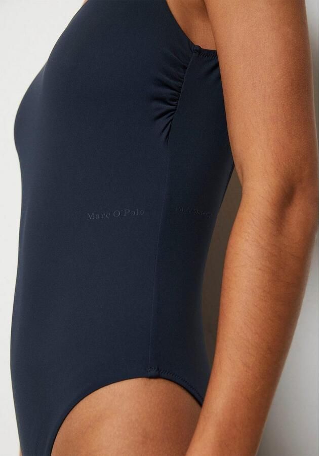 Marc O'Polo Badpak Swimwear Essentials hogere beenuitsnijding sneldrogend diepe ruguitsnijding - Foto 3