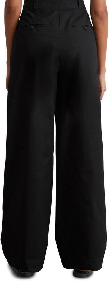 Marc O'Polo Bandplooibroek wijd van twill allrounder - Foto 3