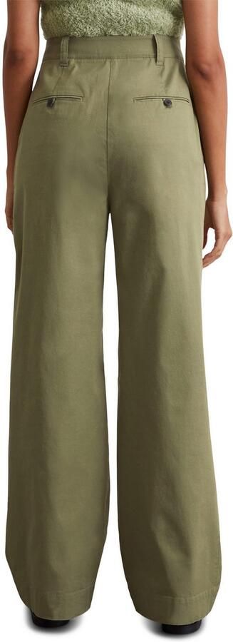 Marc O'Polo Bandplooibroek wijd van twill allrounder - Foto 3