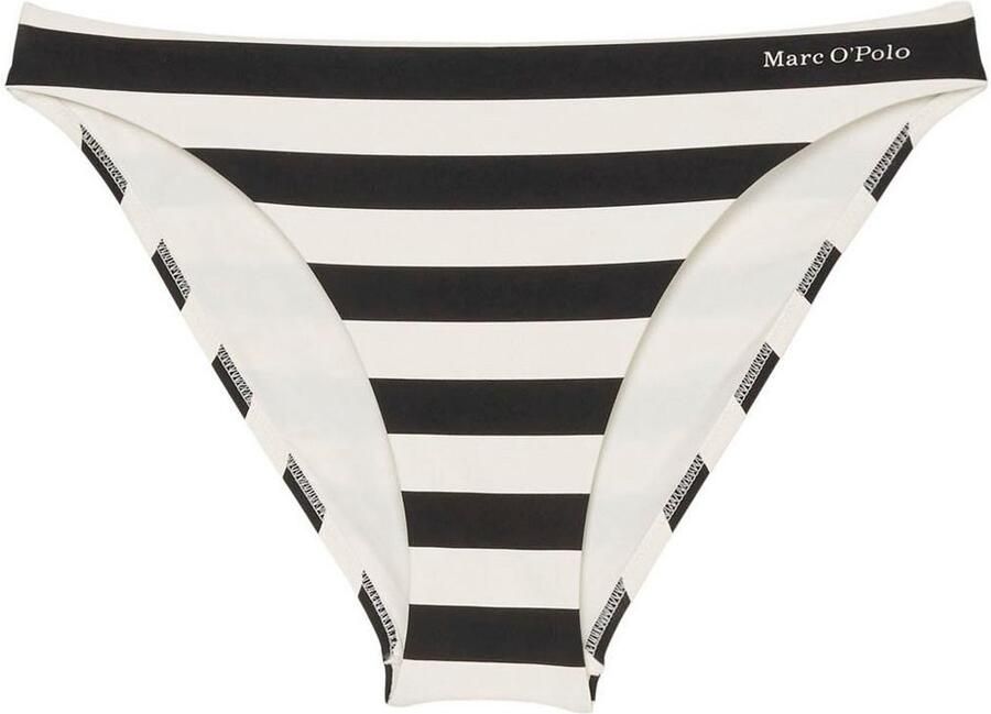 Marc O'Polo Bikinibroekje Classic Stripes met kleine logo-opdruk - Foto 2