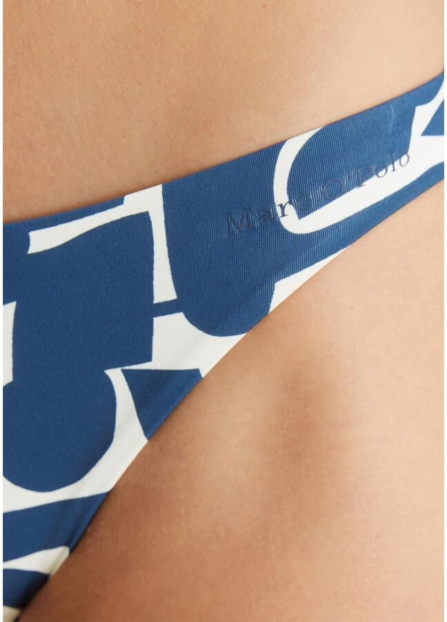 Marc O'Polo Bikinibroekje Geo Print met modern grafisch print