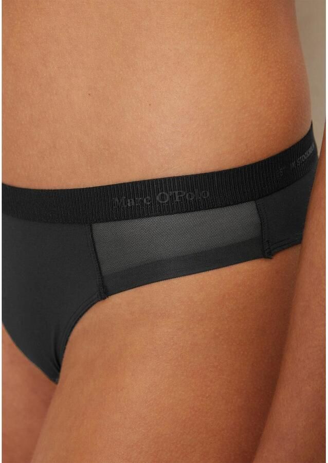 Marc O'Polo Bikinibroekje SHEER & OPAQUE met halftransparante inzetten - Foto 2