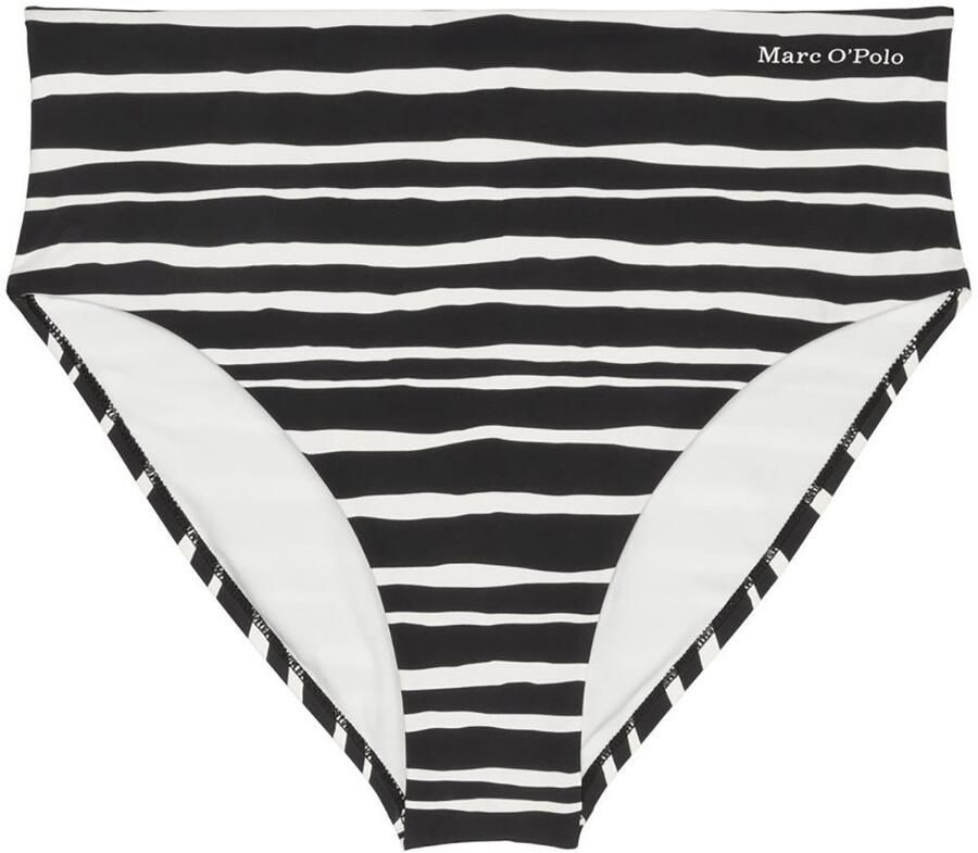Marc O'Polo Bikinibroekje Summer Blacks met hoge tailleontwerp - Foto 1