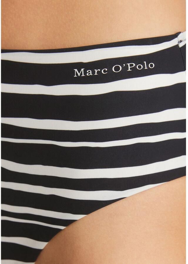 Marc O'Polo Bikinibroekje Summer Blacks met hoge tailleontwerp - Foto 2
