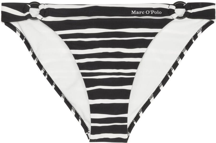 Marc O'Polo Bikinibroekje Summer Blacks met zijlijke ringaccenten - Foto 3