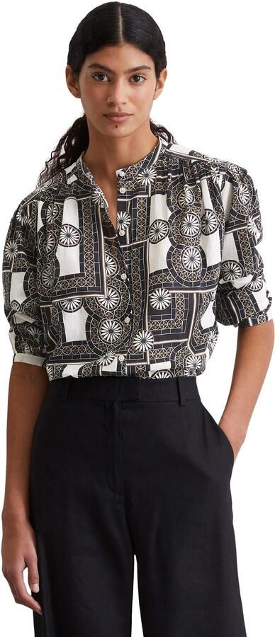 Marc O'Polo Blouse met lange mouwen met pofmouwen - Foto 4