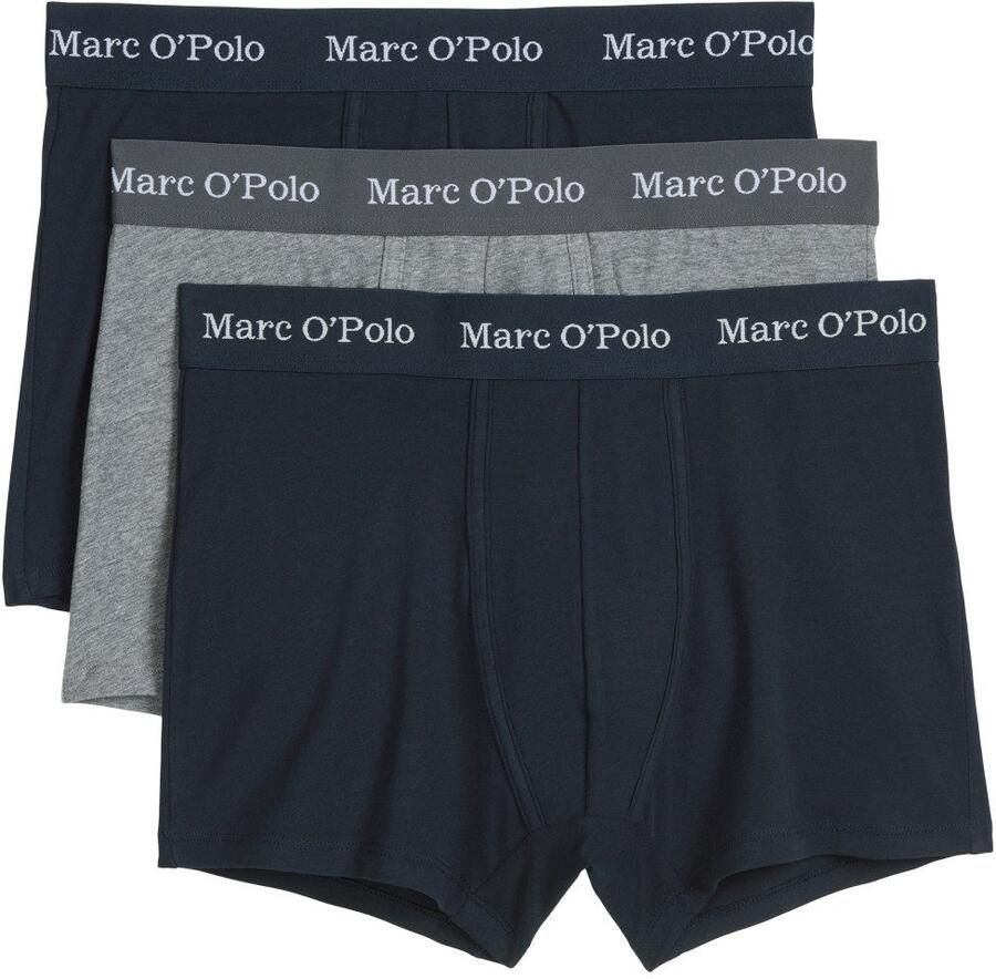 Marc O'Polo Boxershort Essentials zonder ingreep elastische band (Set van 3) - Foto 4