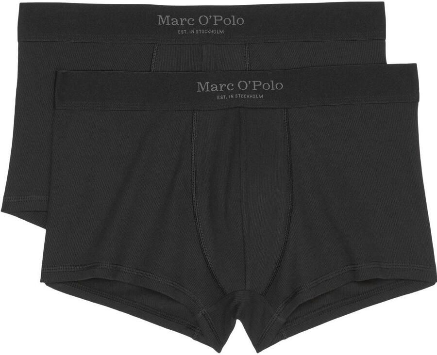 Marc O'Polo Boxershort Iconic rib met platte naden (Set van 2) - Foto 5