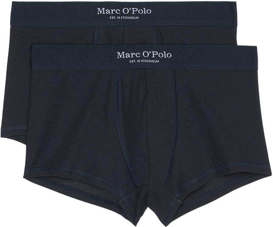 Marc O'Polo Boxershort Iconic rib met platte naden (Set van 2) - Foto 5