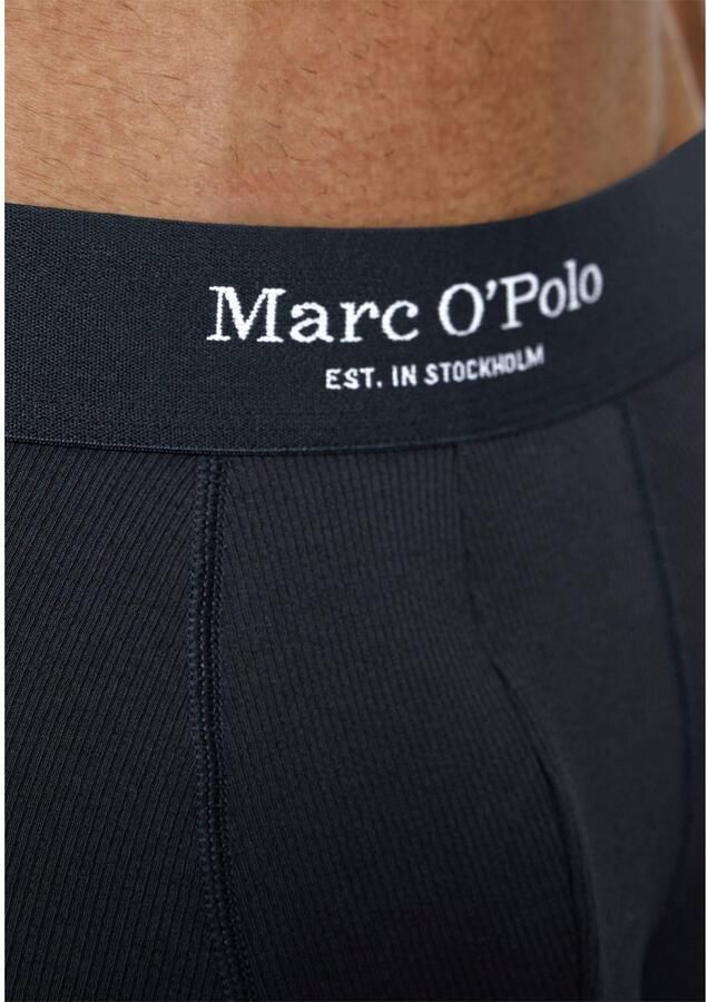 Marc O'Polo Boxershort Iconic rib met platte naden (Set van 2)