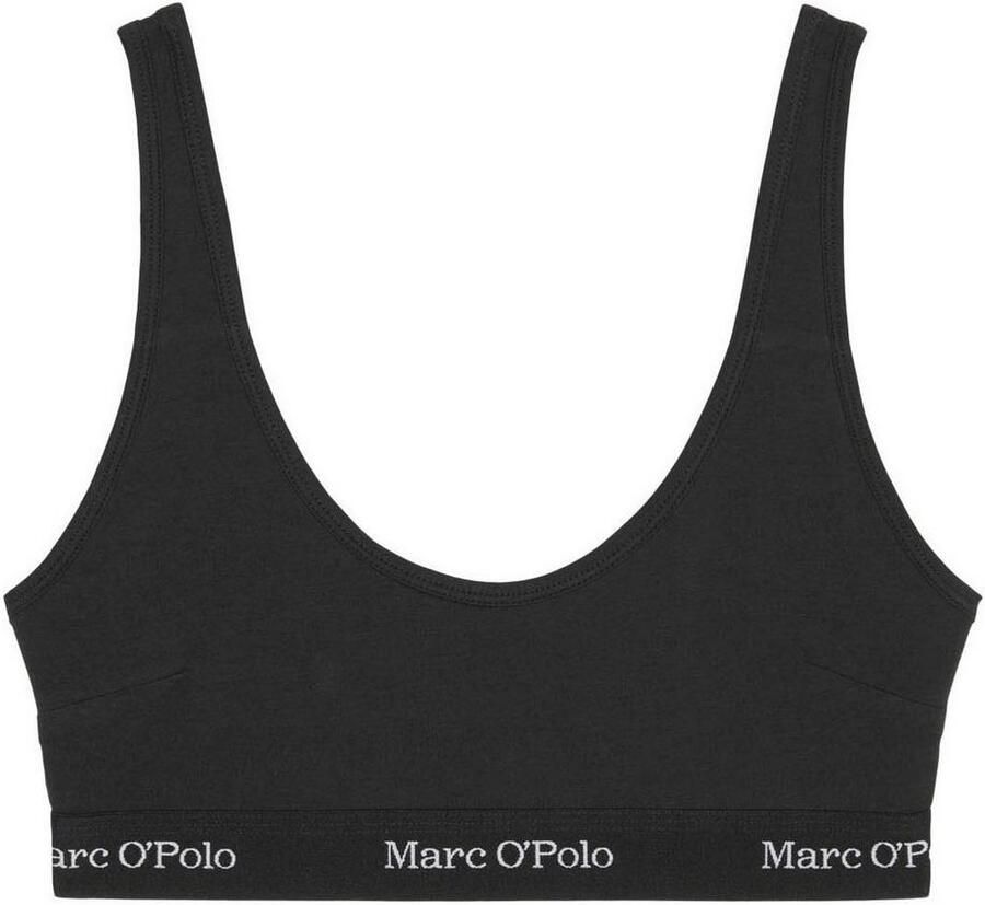 Marc O'Polo Bustier Essentials Woven met eenvoudige onderborstprint - Foto 1