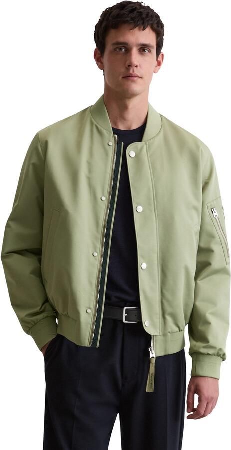 Marc O'Polo Canvasjack DFB Travel Collection van waterafstotend micro-canvas zachte ribboorden regular fit - Foto 5