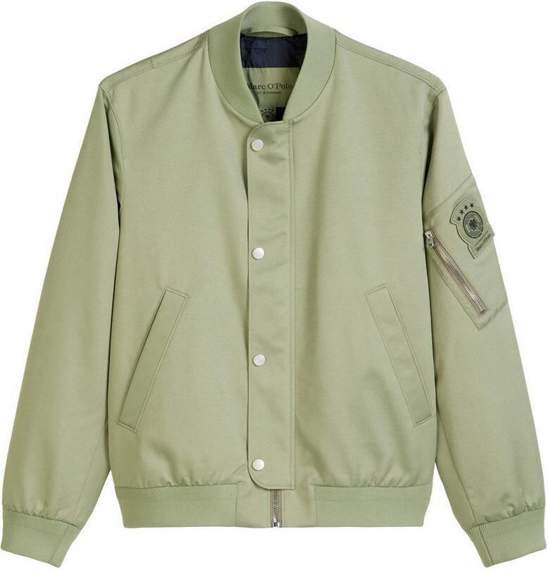 Marc O'Polo Canvasjack DFB Travel Collection van waterafstotend micro-canvas zachte ribboorden regular fit