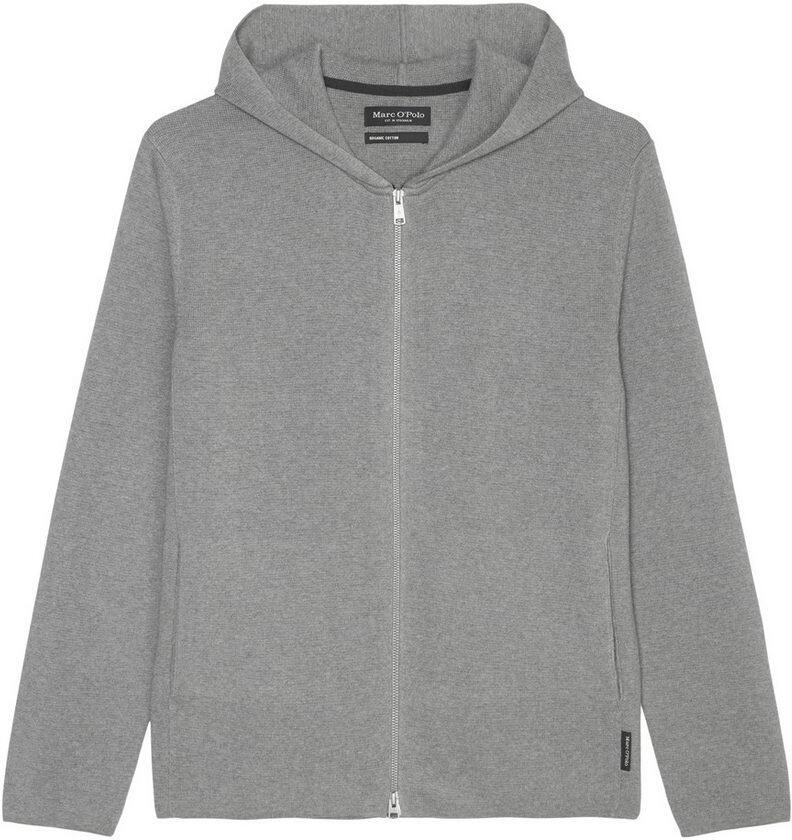 Marc O'Polo Regular fit gebreid jack van puur katoen