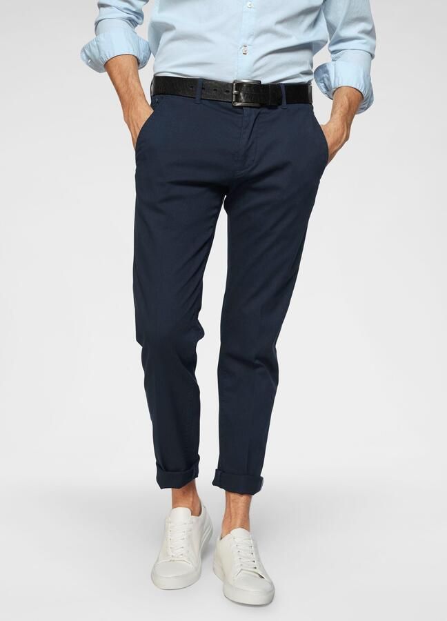 Marc O'Polo Tapered Leg Broeken & Shorts Blue Heren - Foto 10