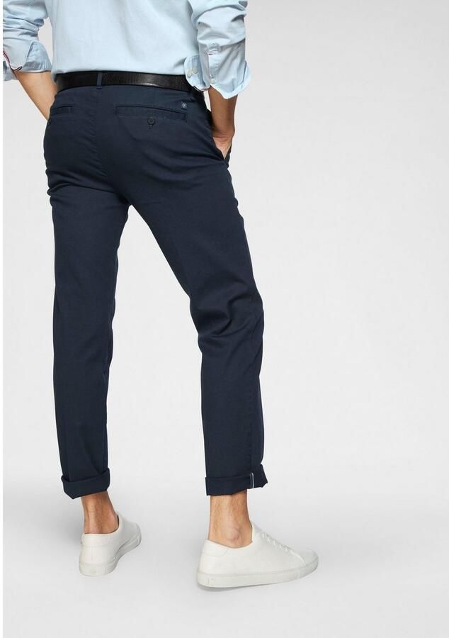 Marc O'Polo Tapered Leg Broeken & Shorts Blue Heren - Foto 4