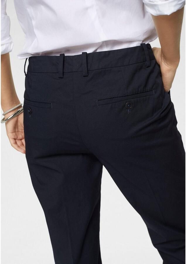 Marc O'Polo Chino Torne met klassieke persplooien voor meer elegantie