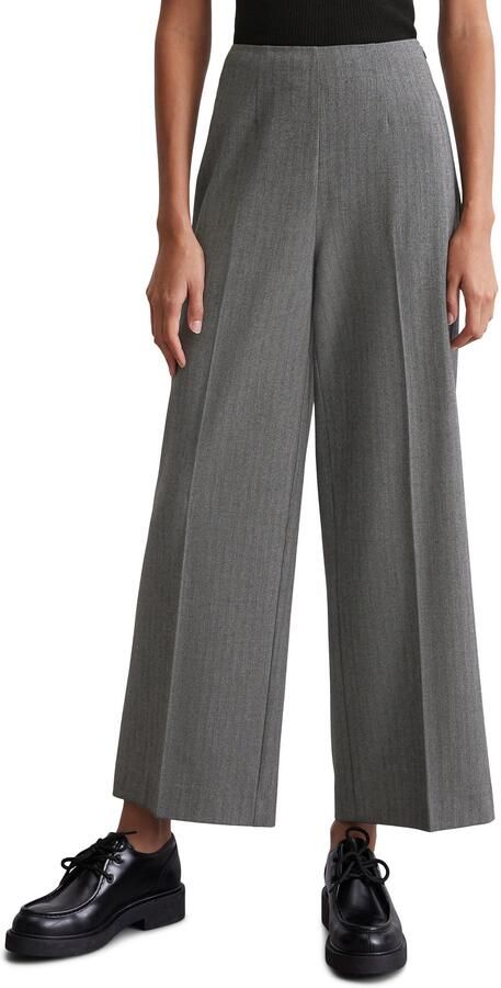 Marc O'Polo Culotte stijl met aangehechte band zij-rits insteekzakken - Foto 8