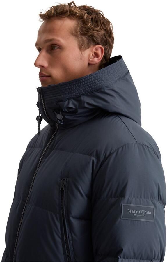 Marc O'Polo Donsjack Pufferjas regular fit ingezette elastische mouwsluitingen - Foto 2