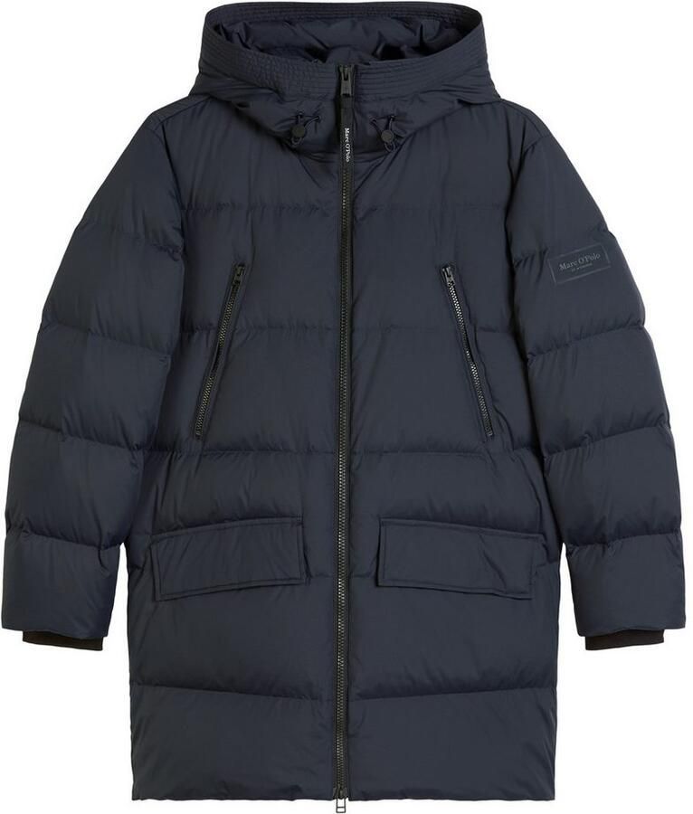 Marc O'Polo Donsjack Pufferjas regular fit ingezette elastische mouwsluitingen