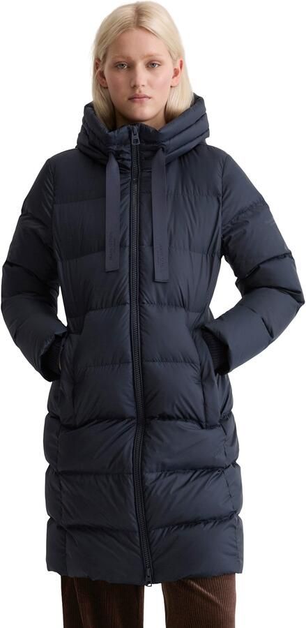 Marc O'Polo Donsjas met hoogwaardige afwerking en veel details - Foto 5