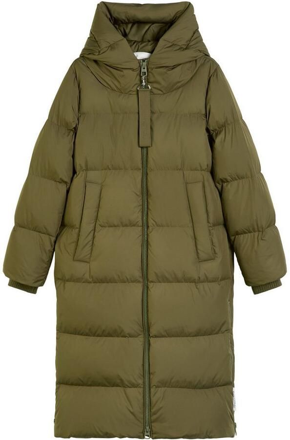 Marc O'Polo Donsjas op de zoom met zijdelingse ritssluiting-splitten - Foto 2