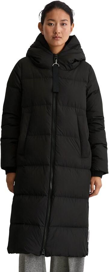 Marc O'Polo Donsjas op de zoom met zijdelingse ritssluiting-splitten - Foto 3